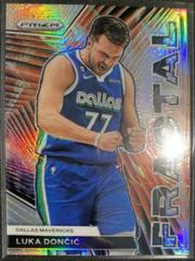Luka Doncic #2 Basketball Cards 2023 Panini Prizm Fractal Prices