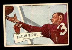 Bill McColl Football Cards 1952 Bowman Large Prices