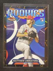 Matthew Liberatore [Kintsukuroi Black Gold] #FRD-14 Baseball Cards 2023 Topps Finest Rookies Design Variation Prices