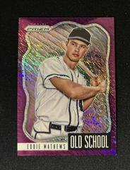 Eddie Mathews [Purple Shimmer] Baseball Cards 2021 Panini Prizm Old School Prices