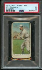 Roy Thomas [Boston] Baseball Cards 1909 E90-1 American Caramel Prices