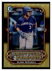Blake Mitchell [Gold] #DPP-5 Baseball Cards 2023 Bowman Draft Picks & Prospects Prices