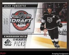 Alex Turcotte Hockey Cards 2021 SP Game Used Embroidered in History Prices