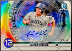 Jarred Kelenic [Autograph] Baseball Cards 2020 Bowman Chrome Scouts' Top 100 Prices