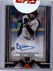 Riley Greene [Ruby] #AA-RG Baseball Cards 2023 Topps Museum Collection Archival Autographs Prices