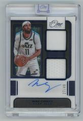 Mike Conley [Blue] #DJ-MCL Basketball Cards 2021 Panini One and One Dual Jersey Autographs Prices