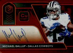 Michael Gallup [Copper] #SS-MG Football Cards 2020 Panini Elements Steel Signatures Prices