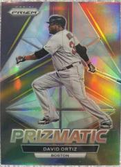 David Ortiz [Gold] #P12 Baseball Cards 2023 Panini Prizm Prizmatic Prices