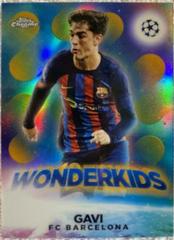 Gavi [Gold] Soccer Cards 2022 Topps Chrome UEFA Club Competitions Wonderkids Prices
