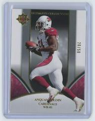 Anquan Boldin [Gold] #4 Football Cards 2006 Upper Deck Ultimate Collection Prices