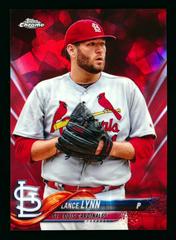 Lance Lynn [Red] #134 Baseball Cards 2018 Topps Chrome Sapphire Prices
