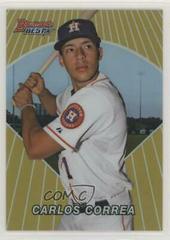 Carlos Correa #96BB-CC Baseball Cards 2016 Bowman's Best 1996 Prices