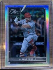 Albert Pujols [Holo Silver] #77 Baseball Cards 2022 Panini Three and Two Prices