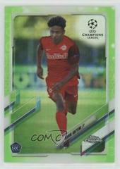 Karim Adeyemi [Neon Green Bubbles] Soccer Cards 2020 Topps Chrome UEFA Champions League Prices
