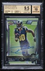 Todd Gurley [Running w/ Ball Autograph] Football Cards 2015 Topps Chrome Prices