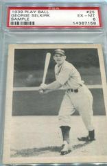 George Selkirk [Sample] #25 Baseball Cards 1939 Play Ball Prices