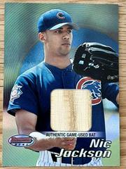 Nic Jackson [Game Bat Gold] Baseball Cards 2002 Bowman's Best Prices