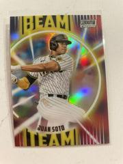 Juan Soto #BT-4 Baseball Cards 2022 Stadium Club Chrome Beam Team Prices