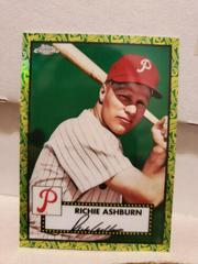 Richie Ashburn [Green Yellow] #627 Baseball Cards 2021 Topps Chrome Platinum Anniversary Prices