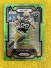 Luke Musgrave [Neon Green Pulsar] Football Cards 2023 Panini Prizm Prices