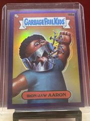Iron-Jaw AARON [Purple Refractor] #186a 2022 Garbage Pail Kids Chrome Prices