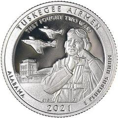 2021 S [TUSKEGEE AIRMEN PROOF] Coins America the Beautiful Quarter Prices