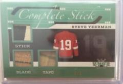 Steve Yzerman [Emerald] Hockey Cards 2021 Leaf Lumber Complete Stick Prices