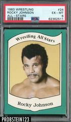 Rocky Johnson #24 Wrestling Cards 1983 Wrestling All Stars Prices