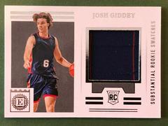 Josh Giddey #ESS-JG Basketball Cards 2021 Panini Chronicles Draft Picks Encased Substantial Rookie Swatches Prices