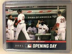 Boston Red Sox #OD-7 Baseball Cards 2021 Topps Opening Day Prices