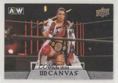 Hikaru Shida #C-30 Wrestling Cards 2021 Upper Deck AEW Canvas Prices