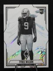 Tyree Wilson [White Shimmer] #CON-6 Football Cards 2023 Panini Phoenix Contours Prices