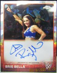 Brie Bella [Red] Wrestling Cards 2015 Topps Chrome WWE Autographs Prices