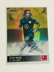 Kevin Mbabu [Gold Prism Refractor] Soccer Cards 2021 Stadium Club Chrome Bundesliga Autographs Prices