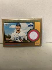 Mookie Betts [Gold] Baseball Cards 2022 Topps Heritage Clubhouse Collection Relics Prices