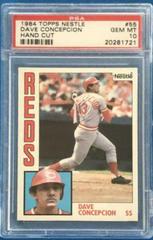 Dave Concepcion #55 Baseball Cards 1984 Topps Nestle Prices