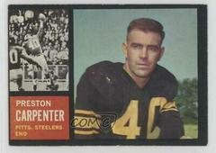 Preston Carpenter #131 Football Cards 1962 Topps Prices