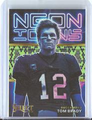 Tom Brady [Green Black Snakeskin] #NI-1 Football Cards 2022 Panini Select Neon Icons Prices