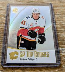 Matthew Phillips #TR-38 Hockey Cards 2021 SP Authentic Top Rookies Prices