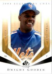 Dwight Gooden #31 Baseball Cards 2004 SP Legendary Cuts Prices