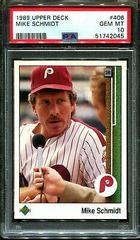 Mike Schmidt #406 Baseball Cards 1989 Upper Deck Prices
