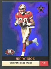 Jerry Rice [Purple] Football Cards 2000 Pacific Vanguard Prices