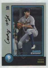 Casey Mize [Refractor] Baseball Cards 2018 Bowman Chrome Draft 1998 20th Anniversary Prices