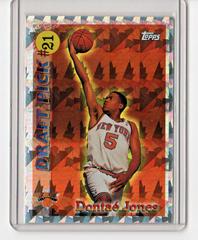 Dontae Jones #DP21 Basketball Cards 1996 Topps Draft Redemption Prices
