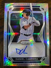 Daniel Cabrera Baseball Cards 2021 Panini Prizm Draft Picks Autographs Prices