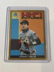 Jordan Lawlar [Gold Refractor Mega Box Mojo] Baseball Cards 2022 Bowman Hi Fi Futures Prices
