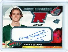 Adam Beckman #AD Hockey Cards 2021 SPx Rookie Auto Jersey Prices