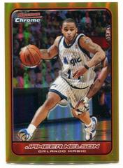 Jameer Nelson Gold Refractor #69 Basketball Cards 2006 Bowman Chrome Prices