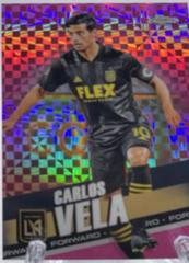 Carlos Vela [Pink Xfractor] #2 Soccer Cards 2022 Topps Chrome MLS Prices