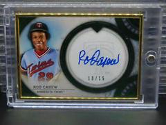 Rod Carew #TCVA-RC Baseball Cards 2022 Topps Transcendent Collection Image Variations Autographs Prices